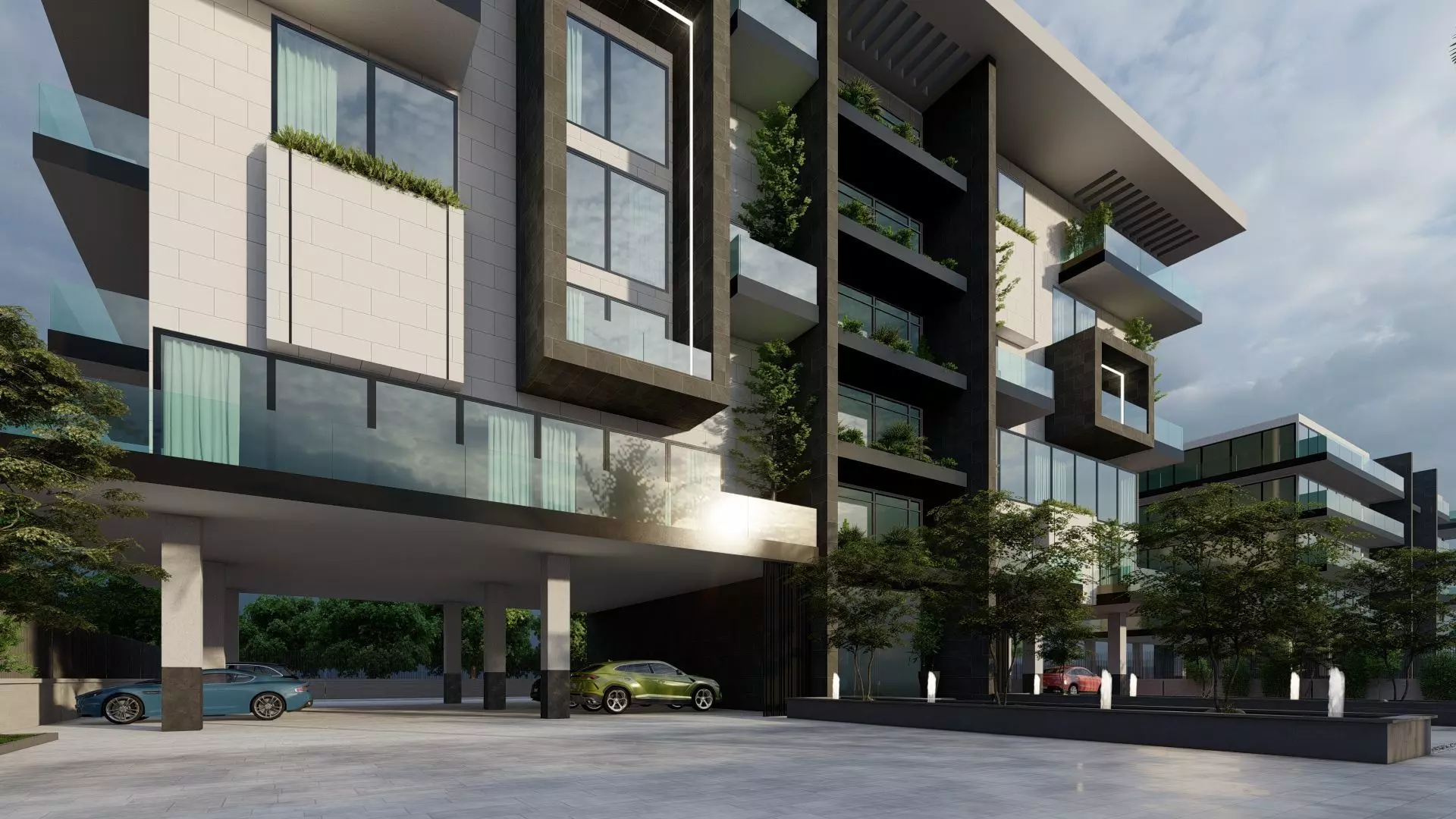 Amari Residence Exterior Design 3D model_20