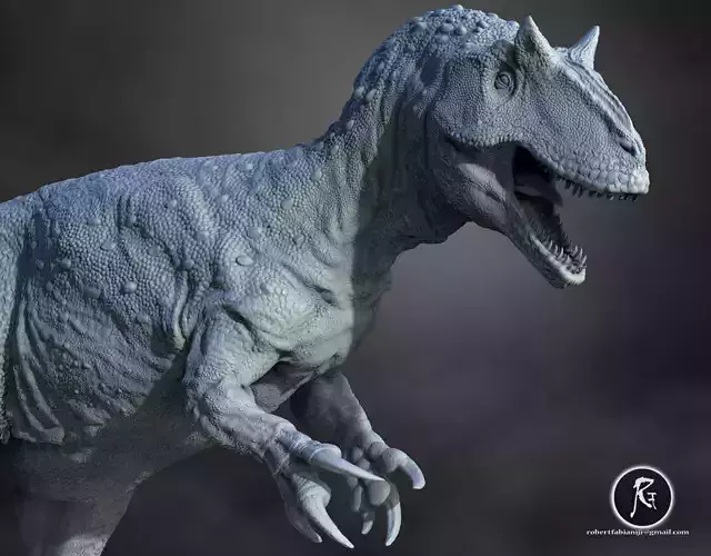 Allosaurus 3Dprint 3D print model