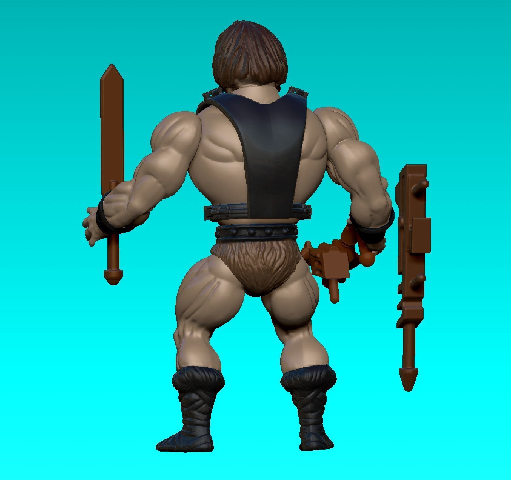 WUN - DAR   WONDERBREAD  MOTU VINTAGE  3D print model_2