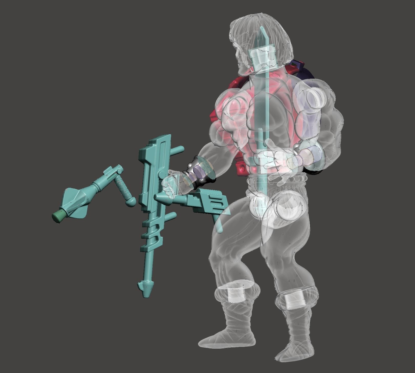 WUN - DAR   WONDERBREAD  MOTU VINTAGE  3D print model_13