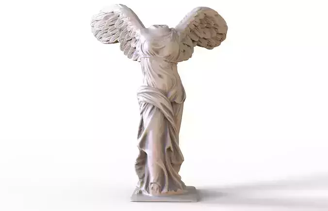 Winged Victory of Samothrace 3D Scan