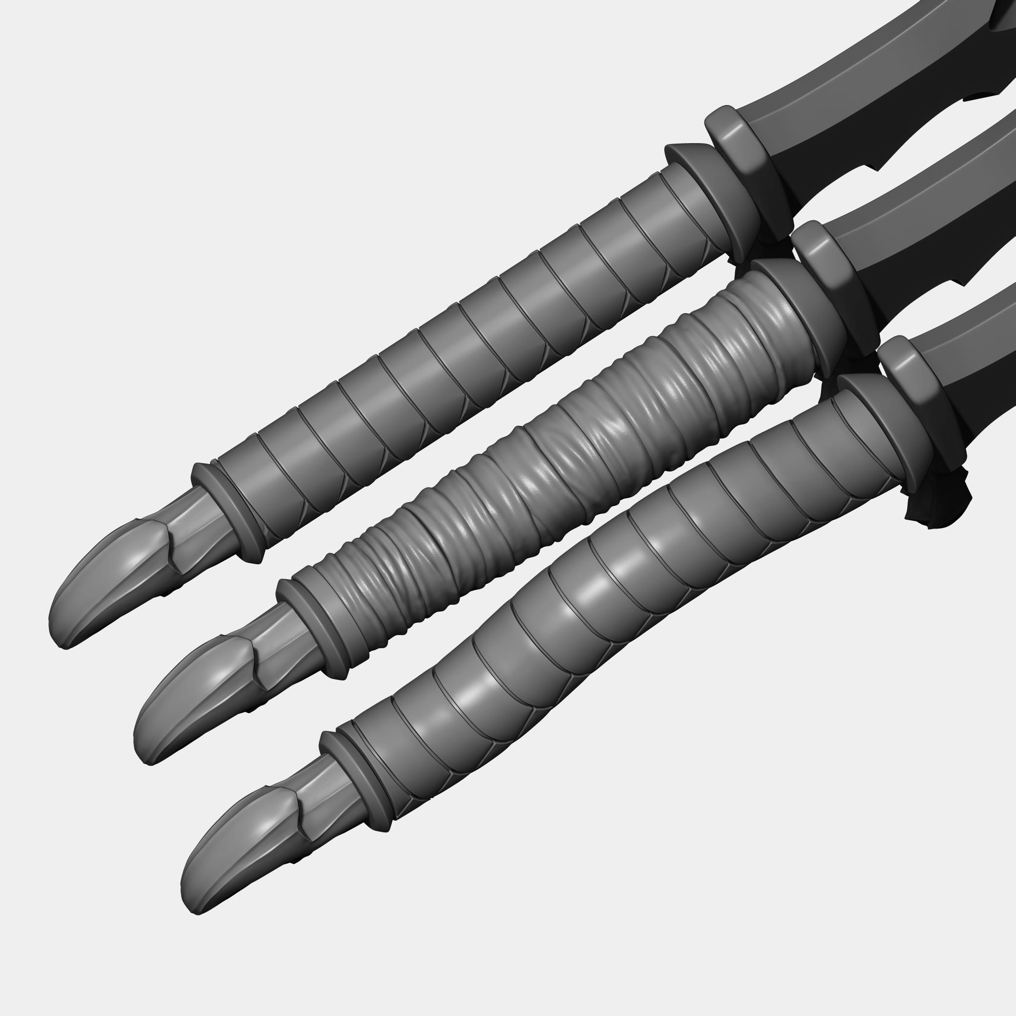 DAGGER 03 - knight Killer - SOLO LEVELING 3D print model_1