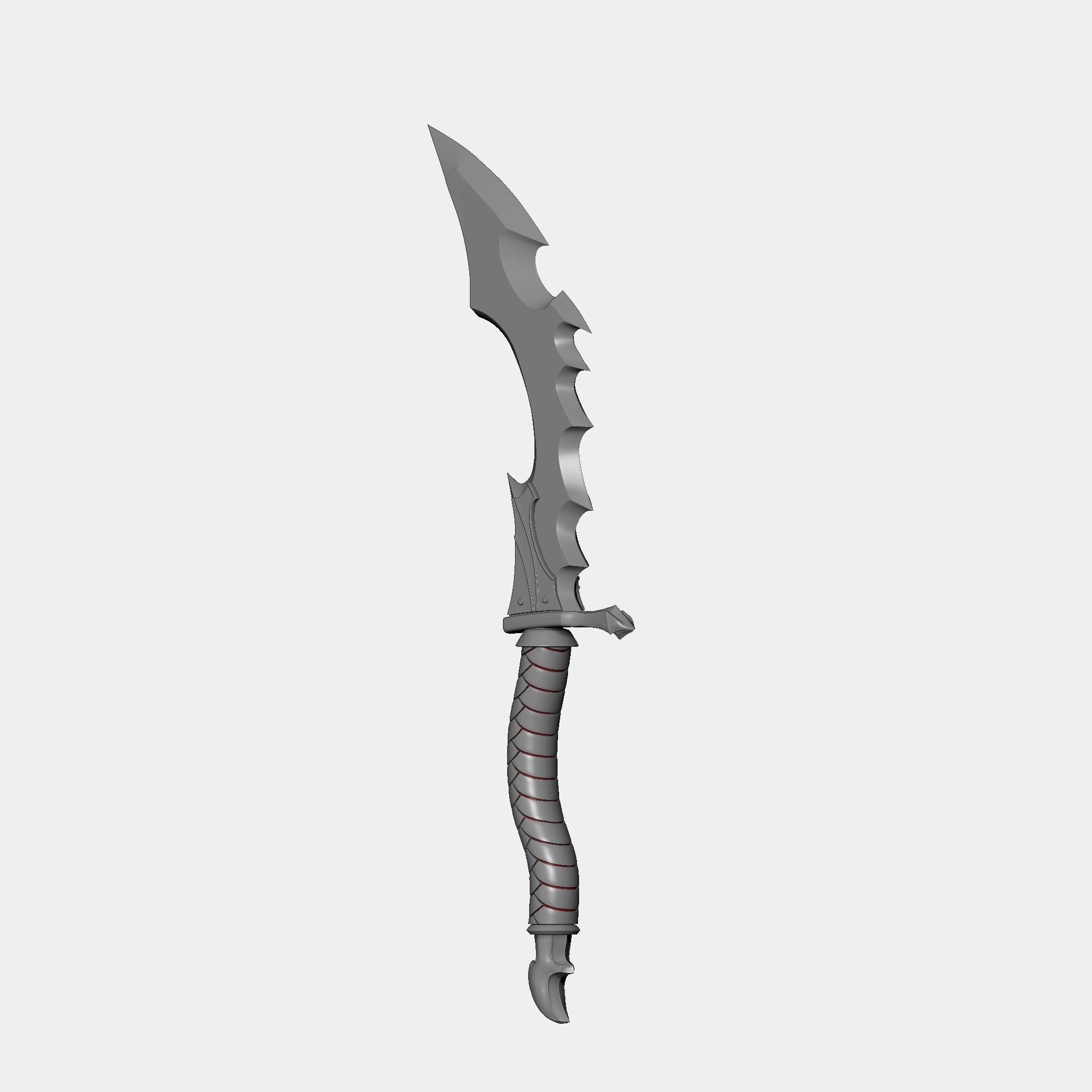 DAGGER 03 - knight Killer - SOLO LEVELING 3D print model_4