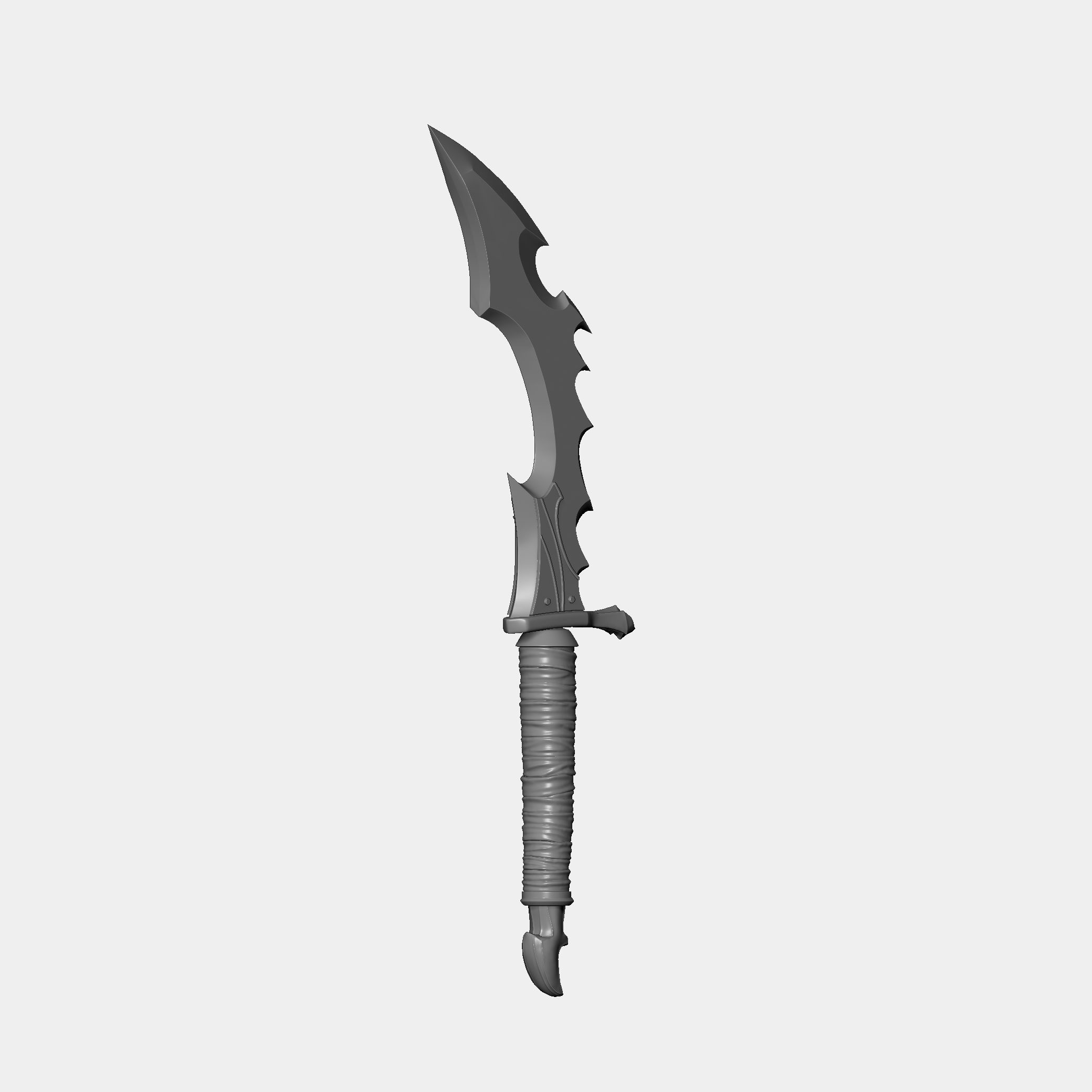 DAGGER 03 - knight Killer - SOLO LEVELING 3D print model_11