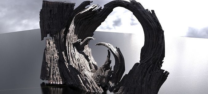 Tall Claw cliff side  3D model