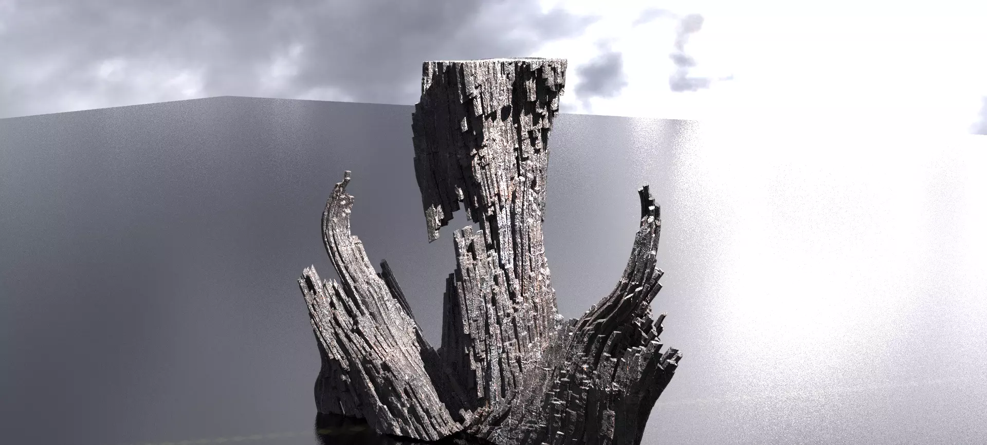 Hourtale irish rocks 3D model