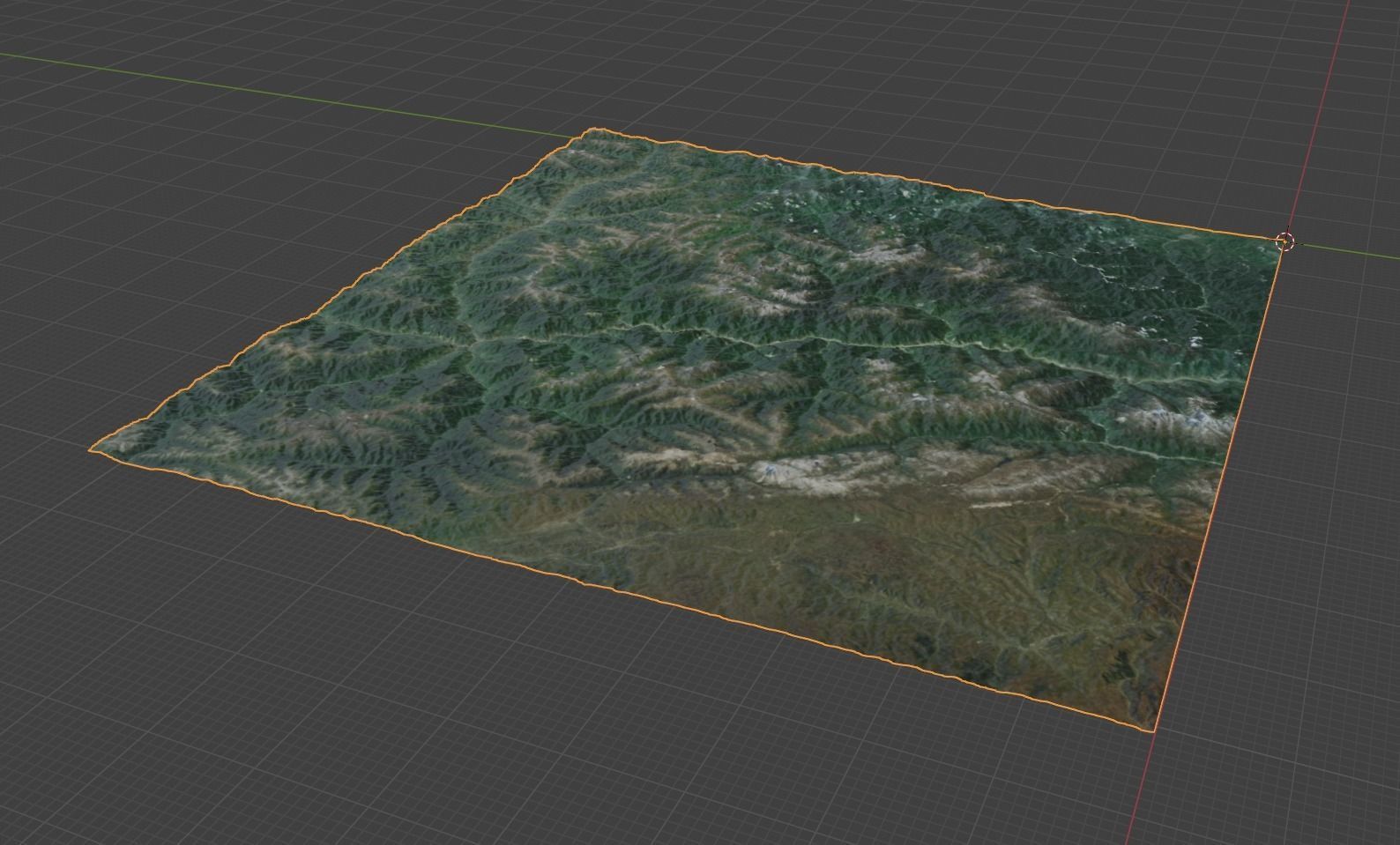 Alp Terrain 2 3D model_4