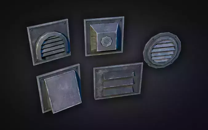 Wall Vents Pack 01