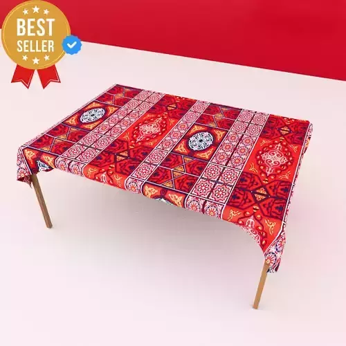 Ramadan table Low-poly 3D model