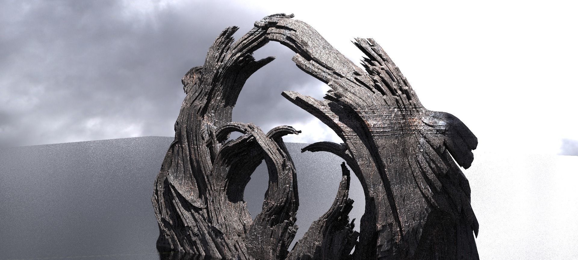 Femorian cliff lances 3D model_1