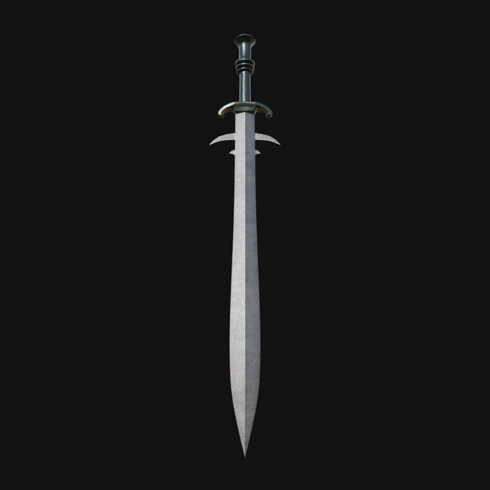 Neon Novablade Dazzling 3D Model Sword for Digital Gladiators 3D model_2