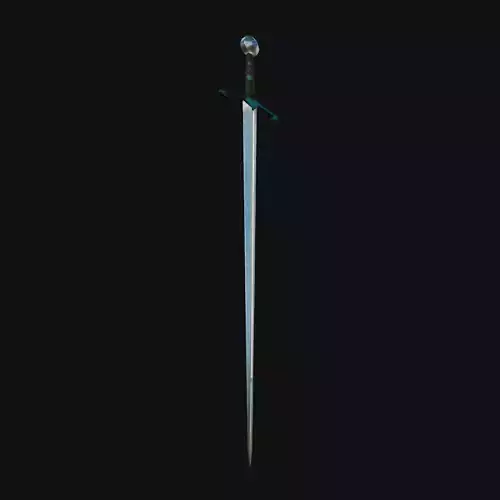 Neon Novablade Dazzling 3D Model Sword for Digital Gladiators