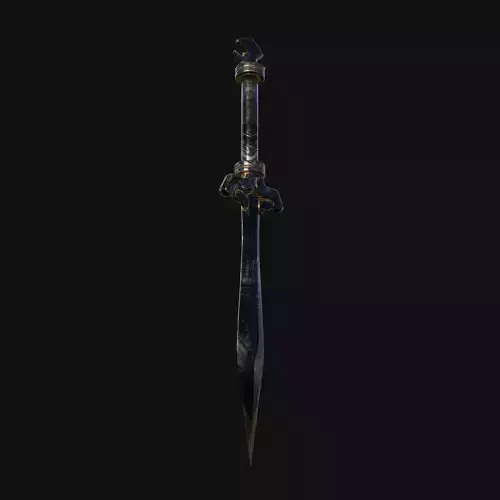 Digital Dragonblade Ferocious 3D Model Sword for Virtual Dragons