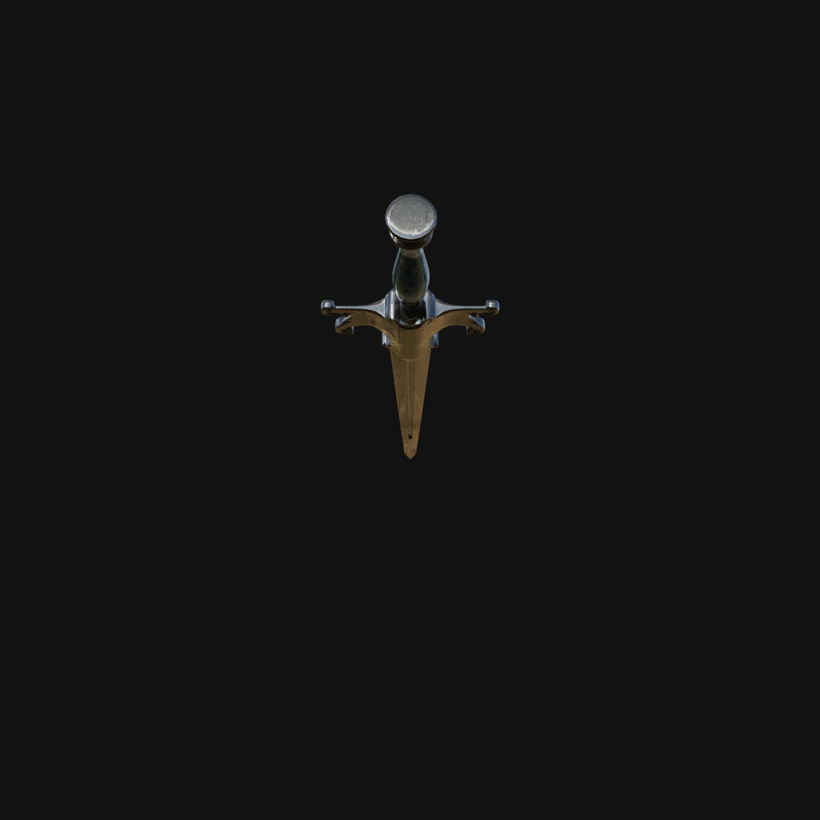 Cybernetic Claymore Robust 3D Model Sword for Digital Knights 3D model_8