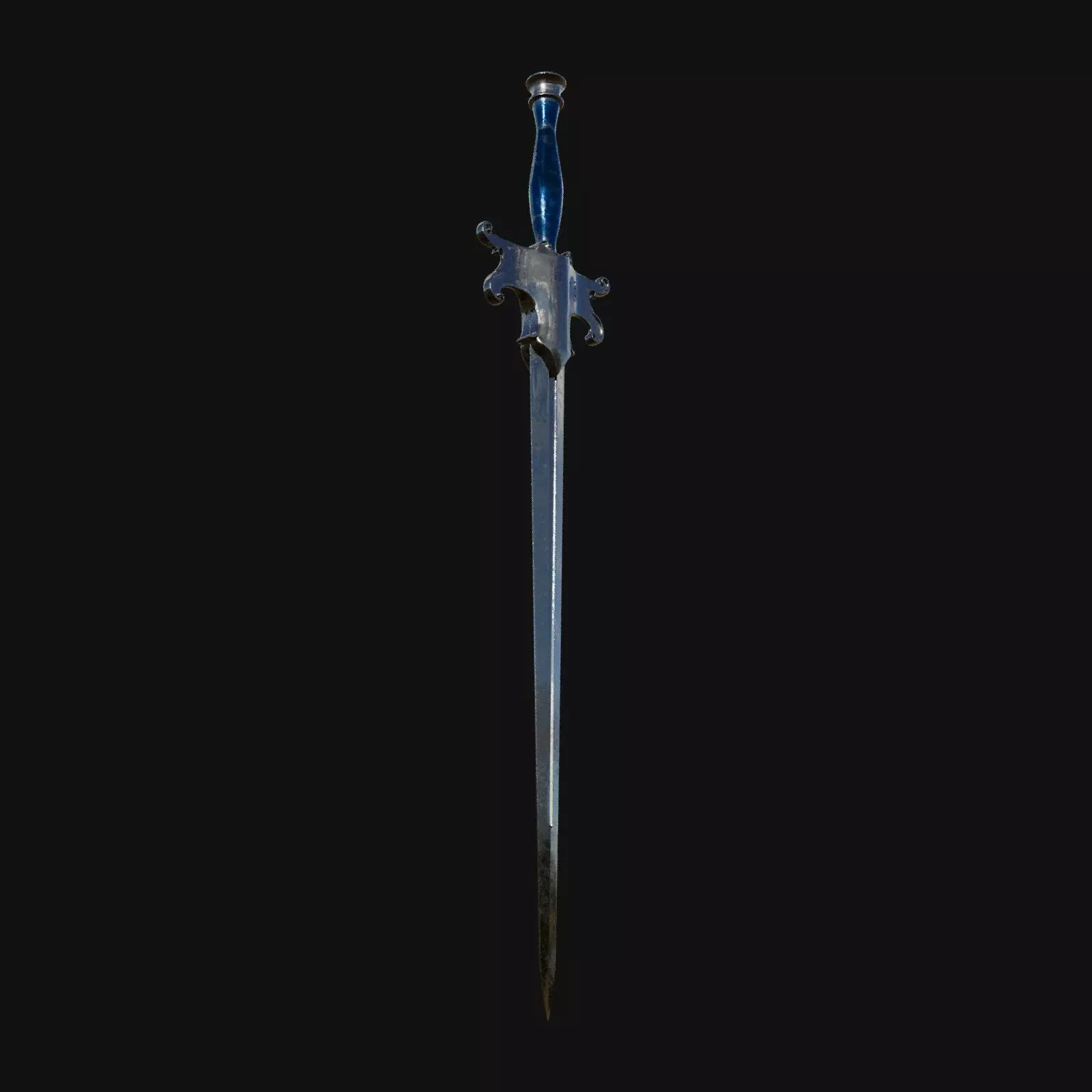 Cybernetic Claymore Robust 3D Model Sword for Digital Knights 3D model_0