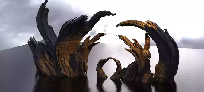 Femorian giants rocks 3D