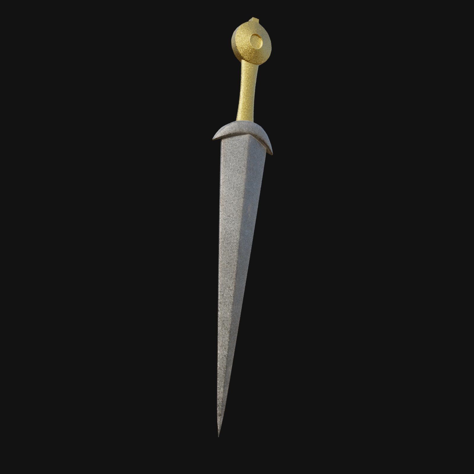 Digital Dragonfang Ferocious 3D Model Sword for Virtual Dragonsl 3D model_4