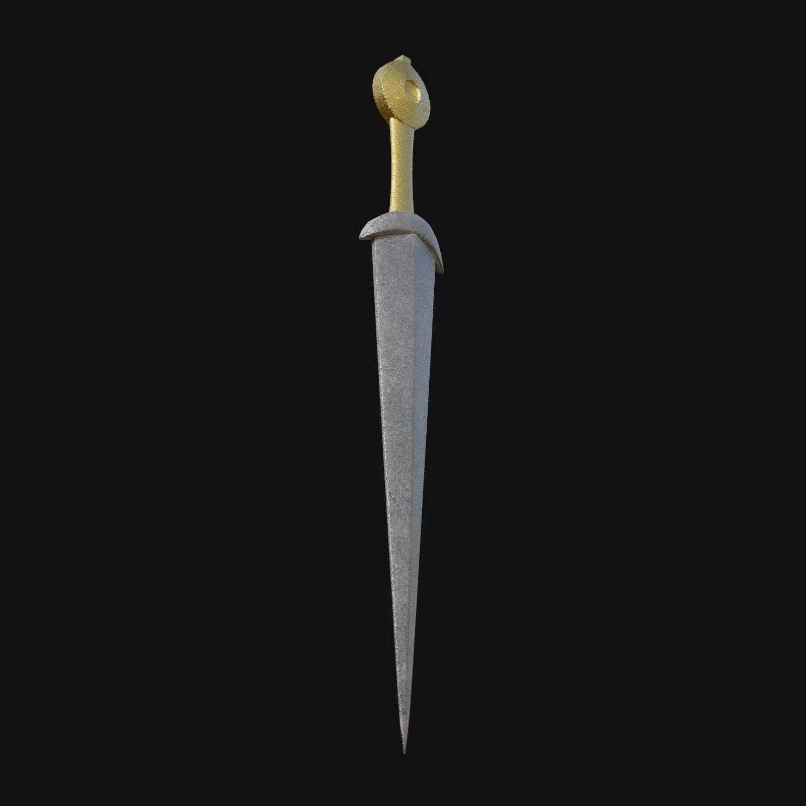 Digital Dragonfang Ferocious 3D Model Sword for Virtual Dragonsl 3D model_0