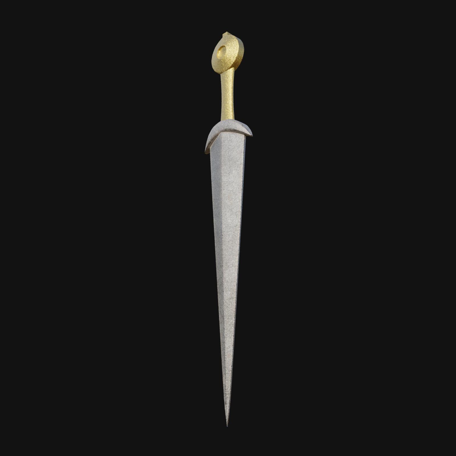 Digital Dragonfang Ferocious 3D Model Sword for Virtual Dragonsl 3D model_3