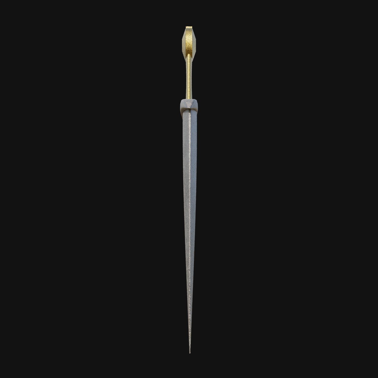 Digital Dragonfang Ferocious 3D Model Sword for Virtual Dragonsl 3D model_8