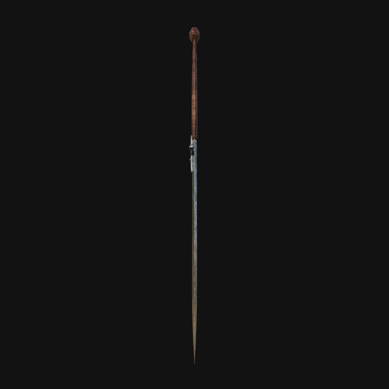 Digital Duelist Versatile 3D Model Sword for Virtual Warriors 3D model_6