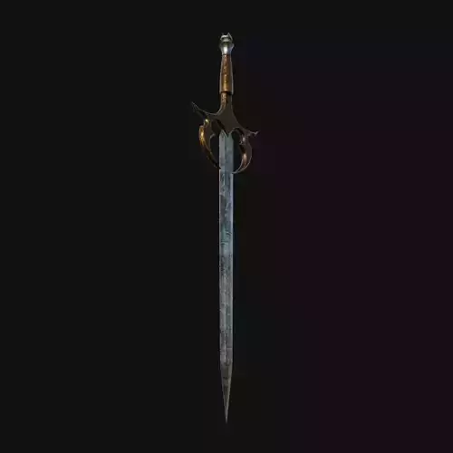 Nanotech Nemesis Cutting Edge 3D Model Sword for Digital Innovat