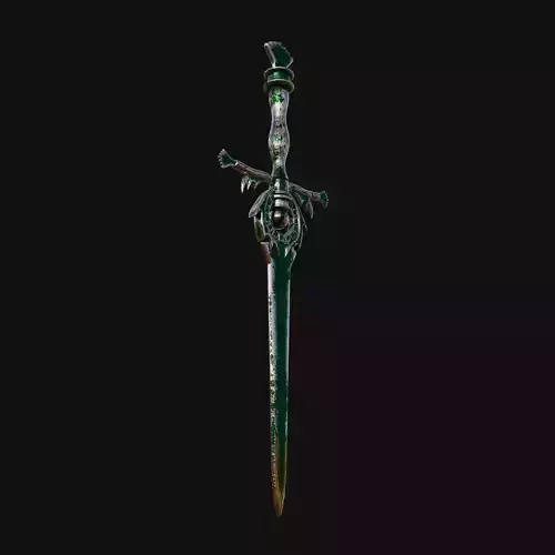 Techno Templars Claymore Mighty 3D Model Sword for Digital Crusa