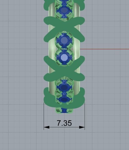 Ring Tiffany X model Lux Copy 3D print model_4