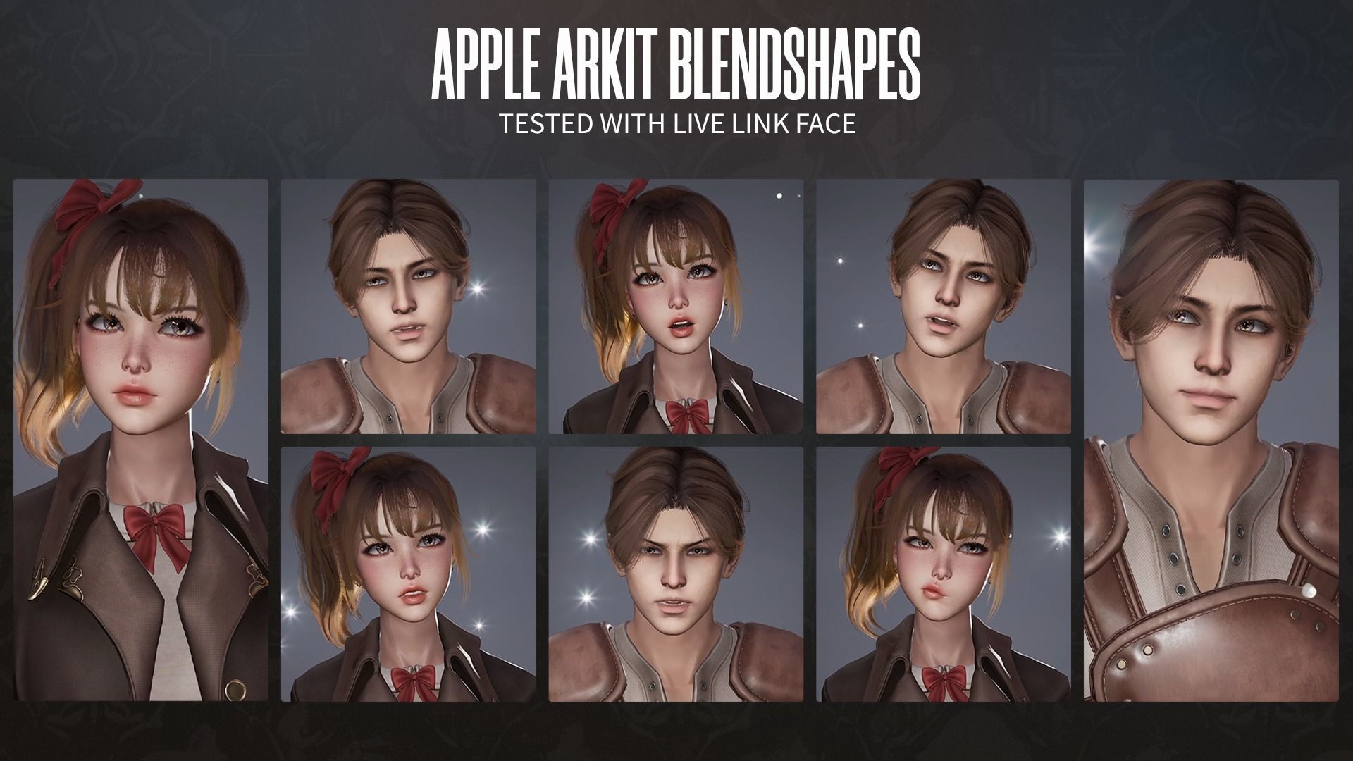 MMORPG Newbie Warrior - Medieval Fantasy Modular Character Low-poly 3D model_11