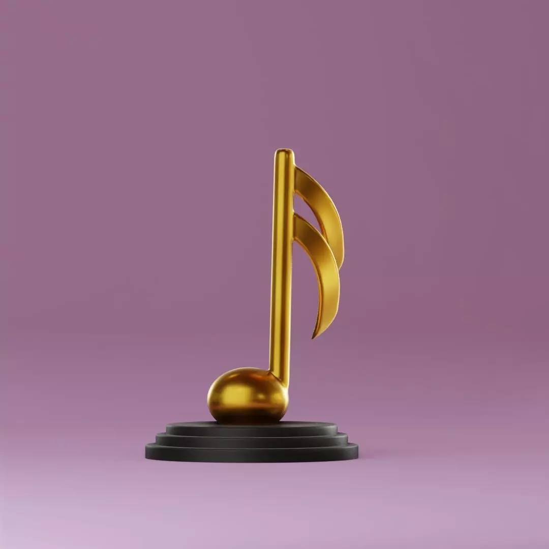 Nota musical2 3D print model