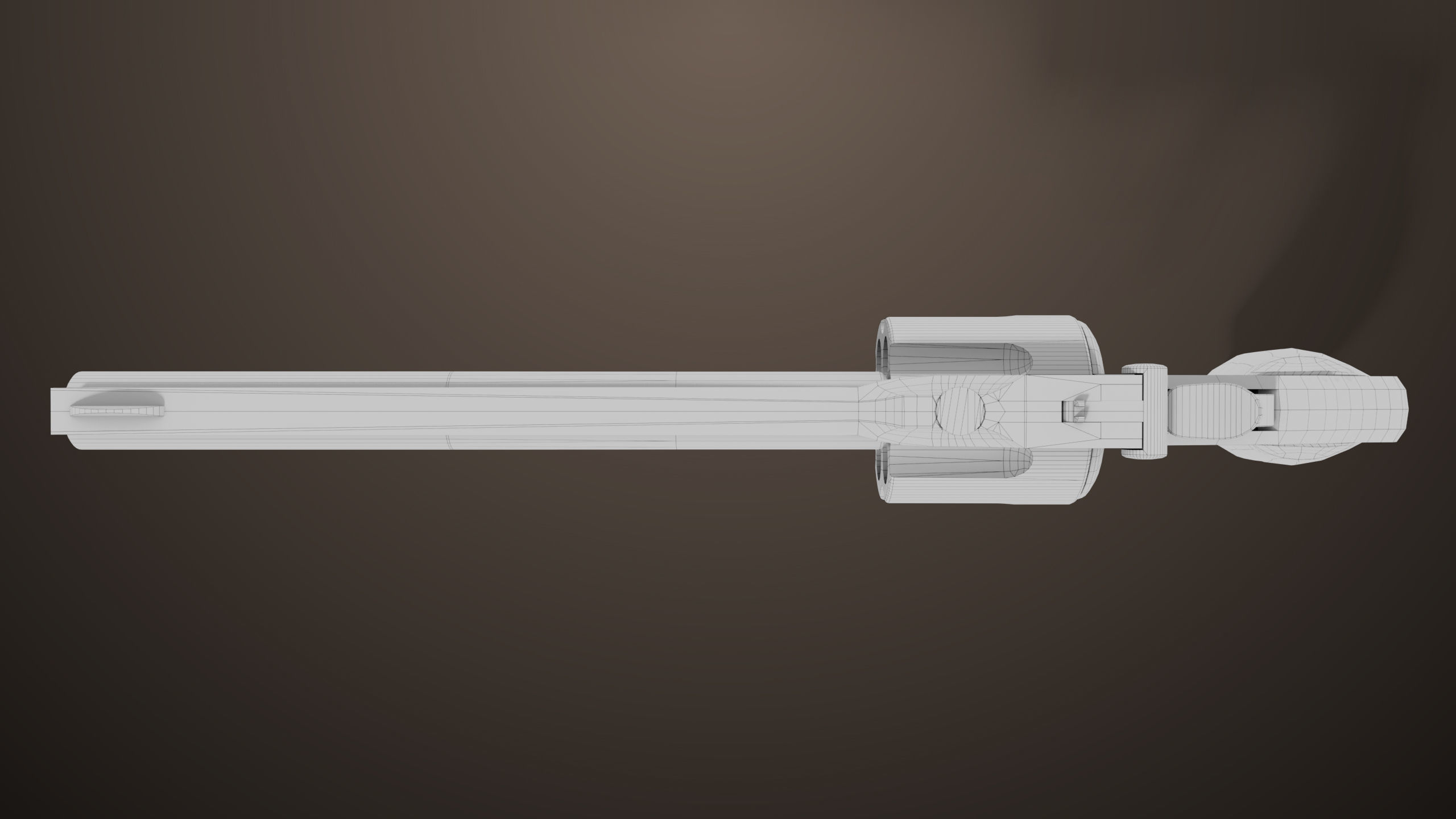 Revolver 02 Generic Black All PBR Unity UE Textures Low-poly 3D model_34