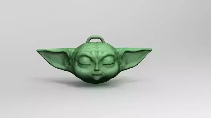 Llavero baby yoda