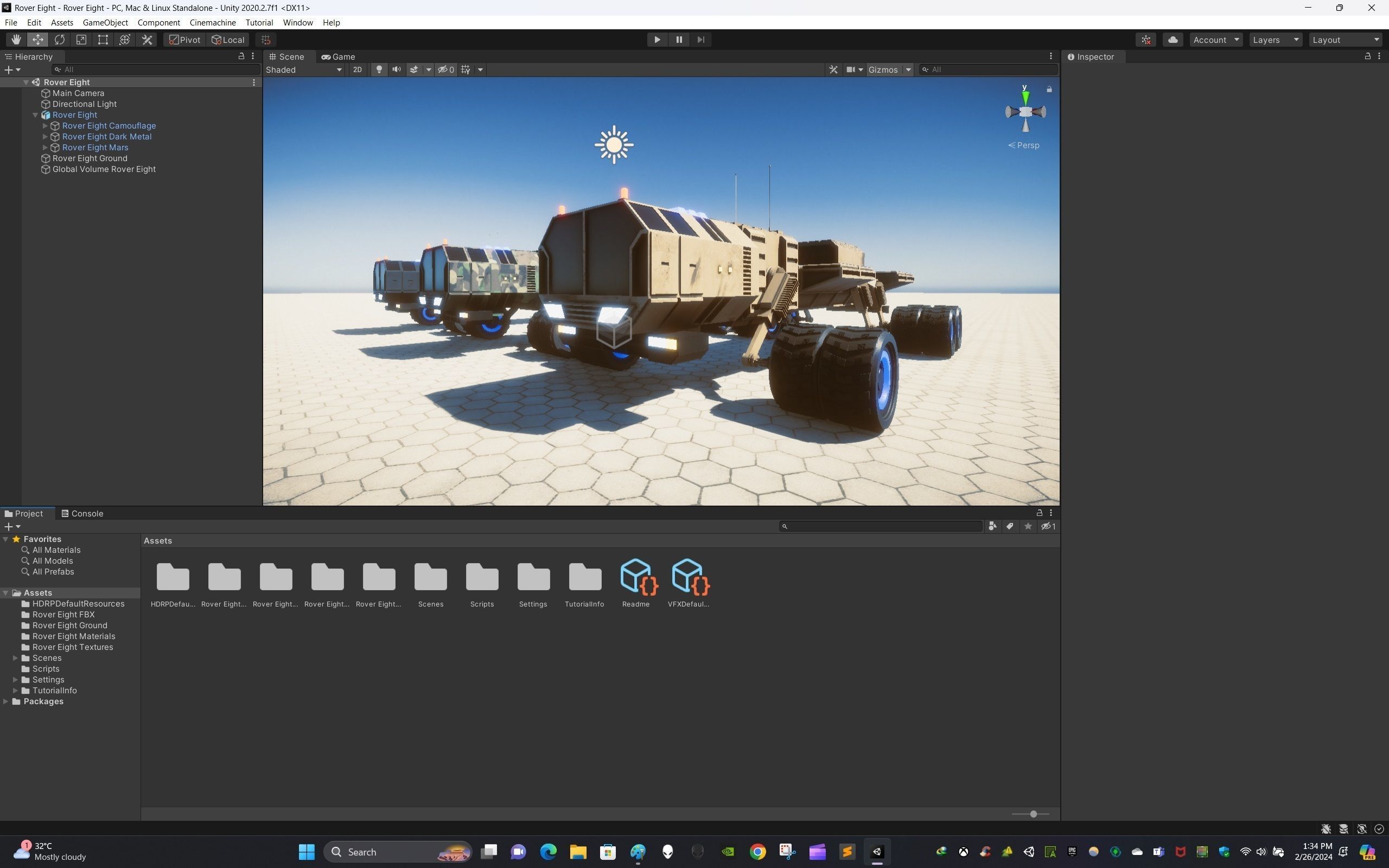 Rover Eight Low-poly 3D model_12