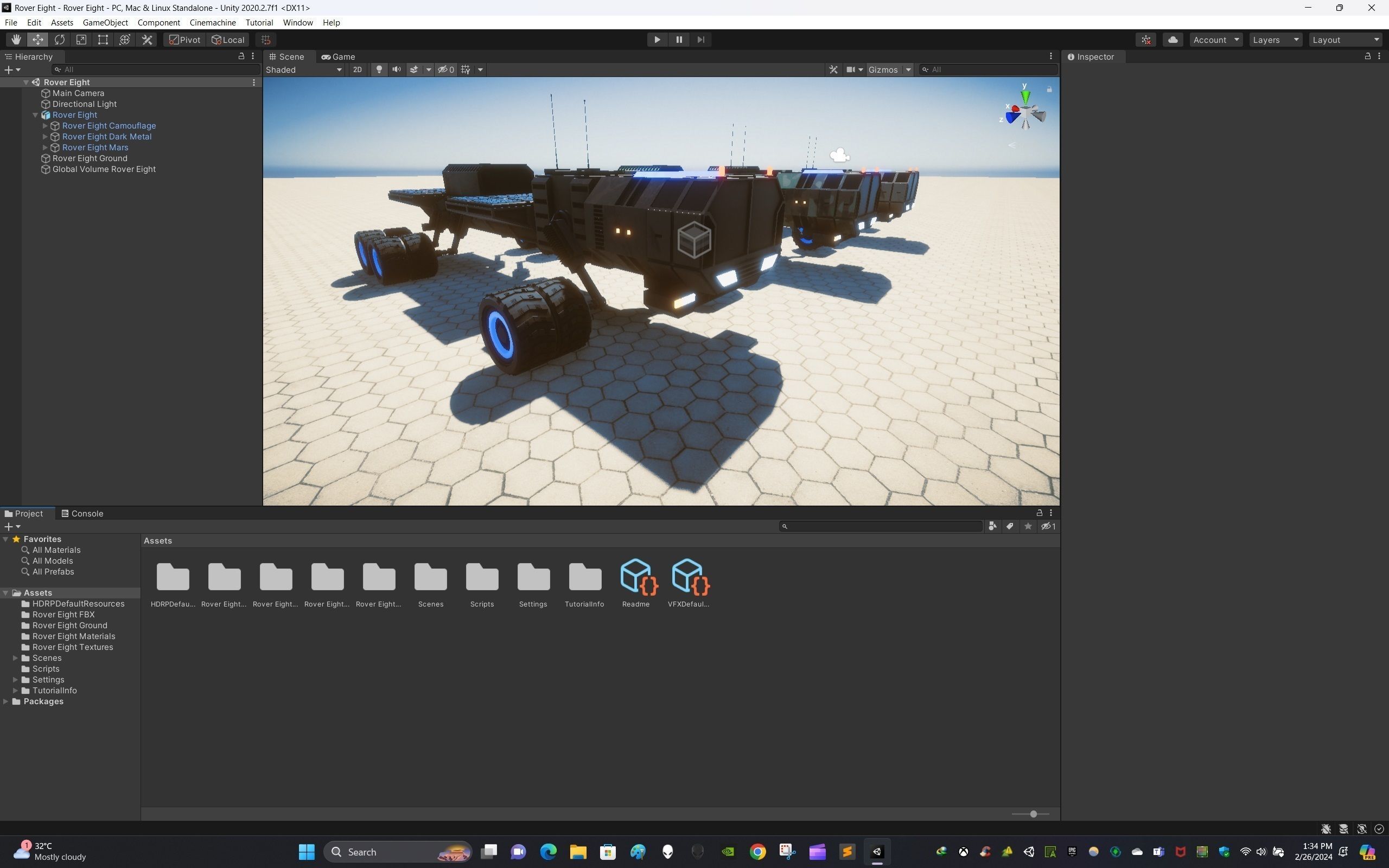 Rover Eight Low-poly 3D model_11