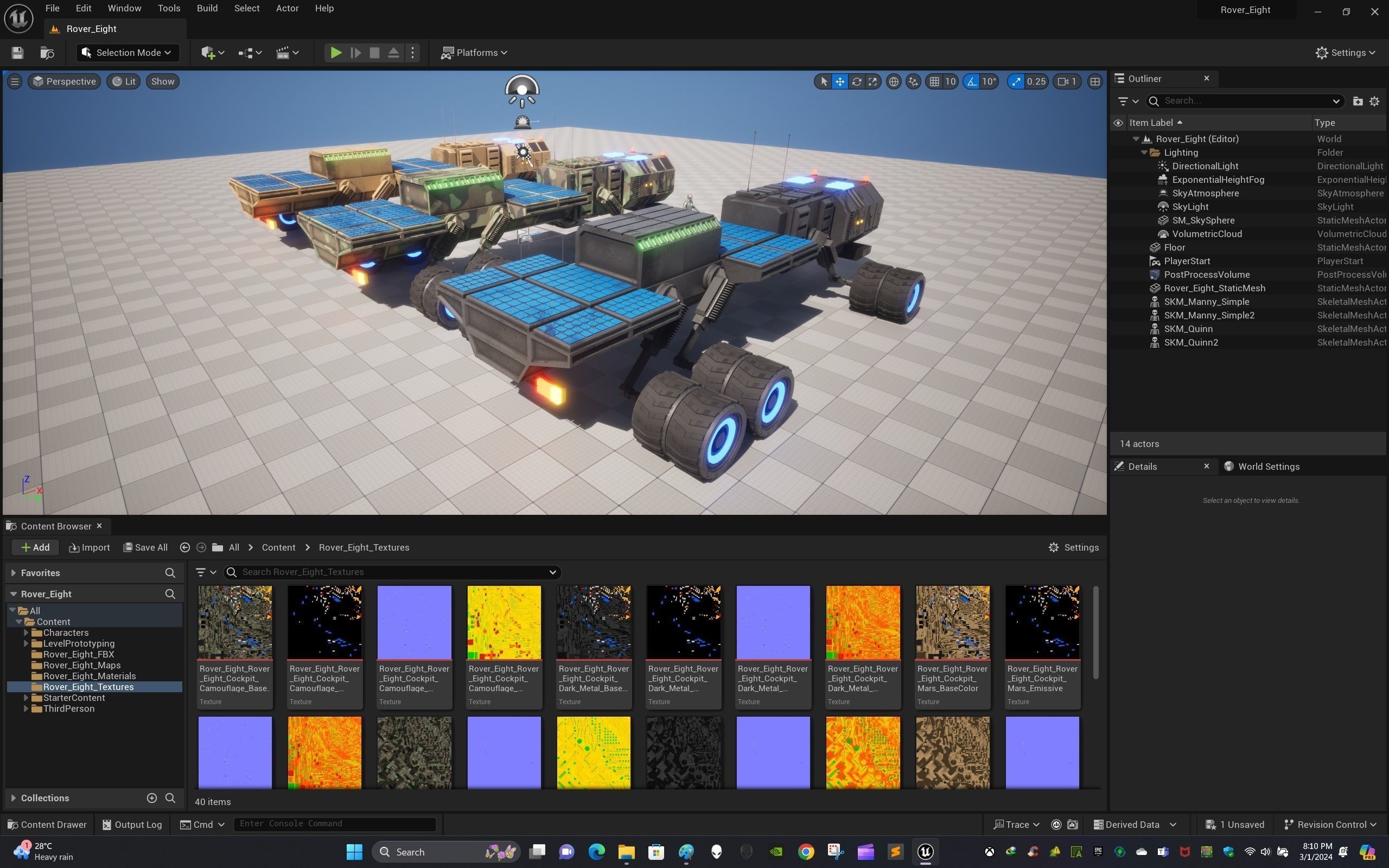 Rover Eight Low-poly 3D model_24