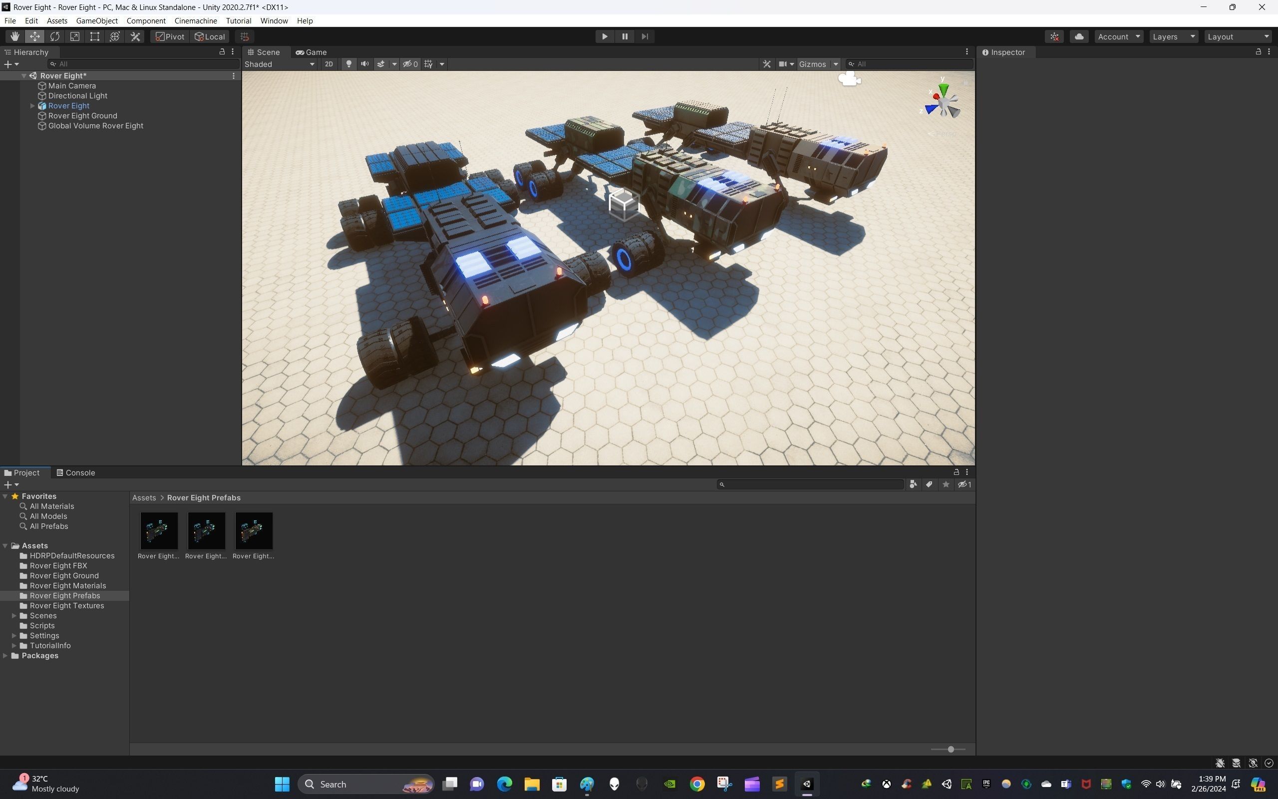 Rover Eight Low-poly 3D model_15