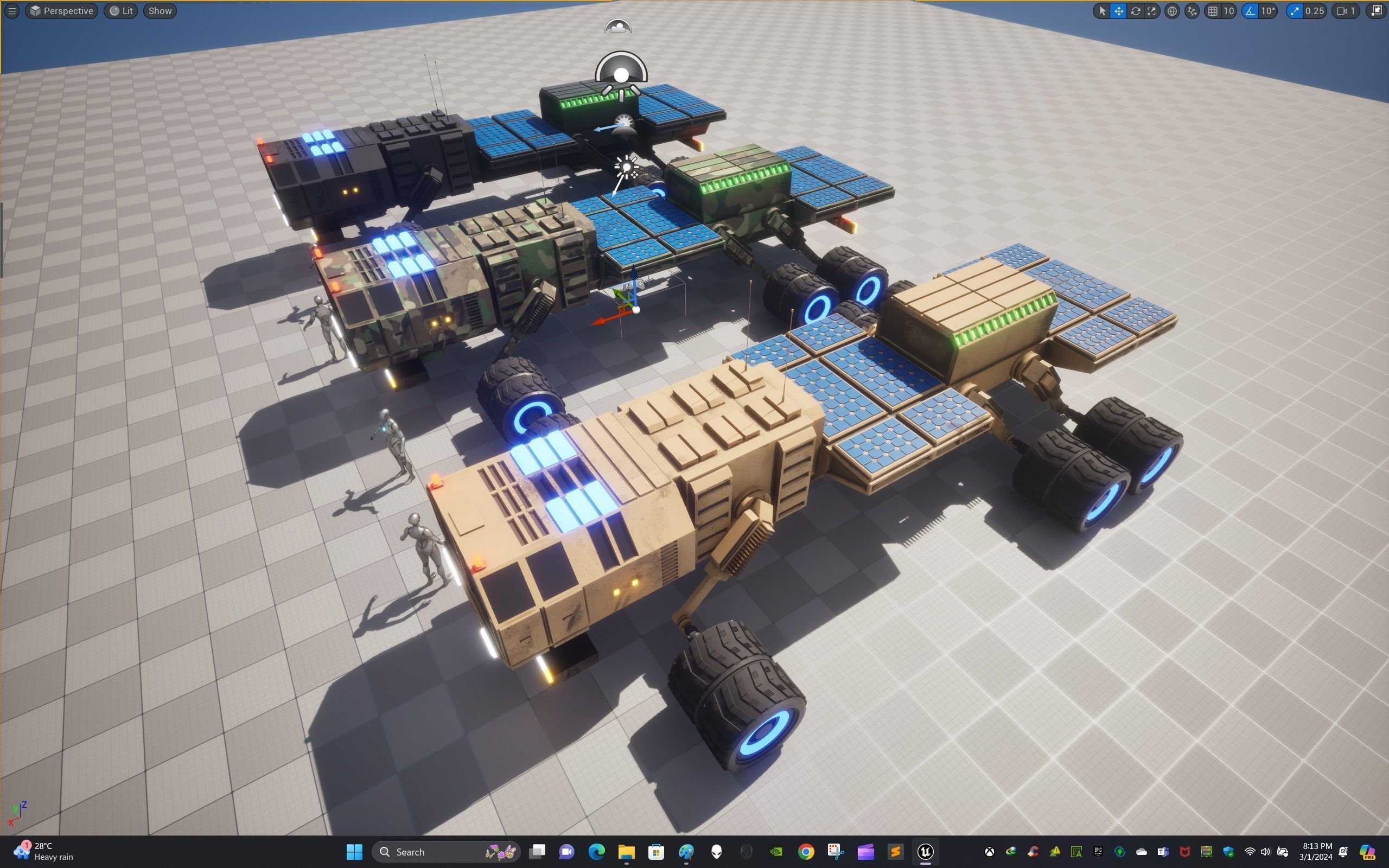 Rover Eight Low-poly 3D model_30