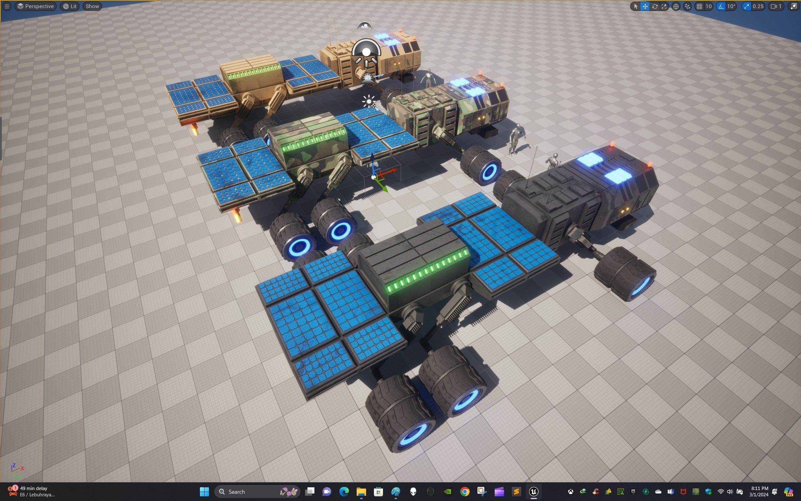 Rover Eight Low-poly 3D model_26