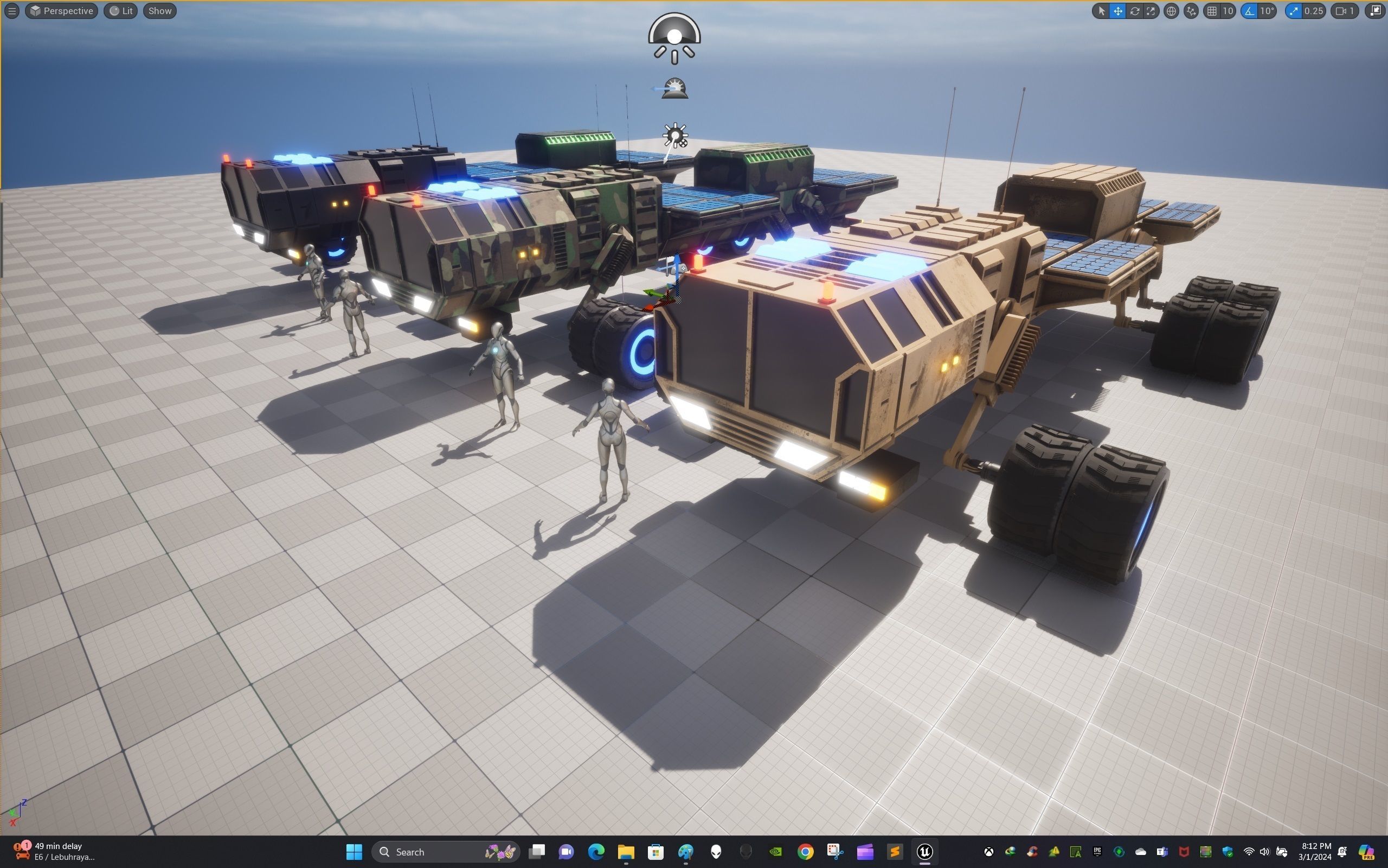 Rover Eight Low-poly 3D model_27