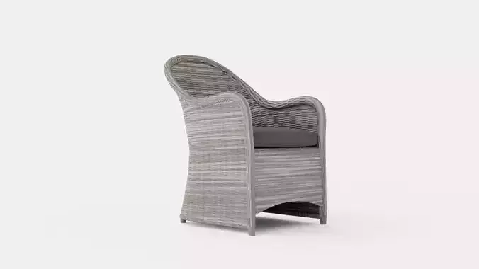 Roma armchair Gray