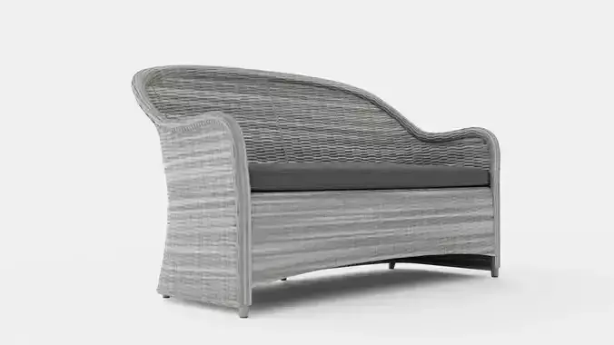 Roma 2-seater sofa Gray