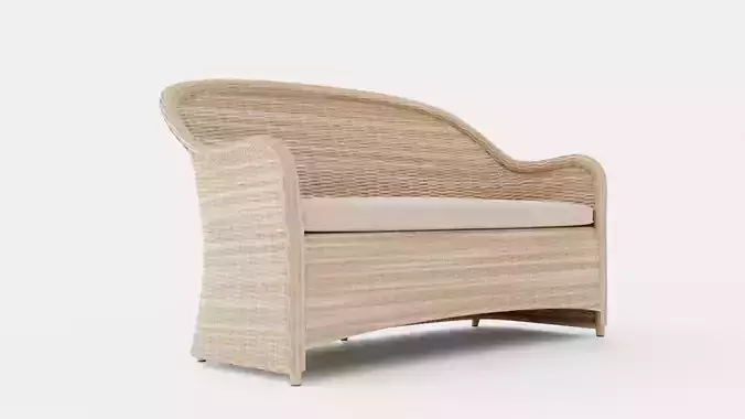 Roma 2-seater sofa Beige