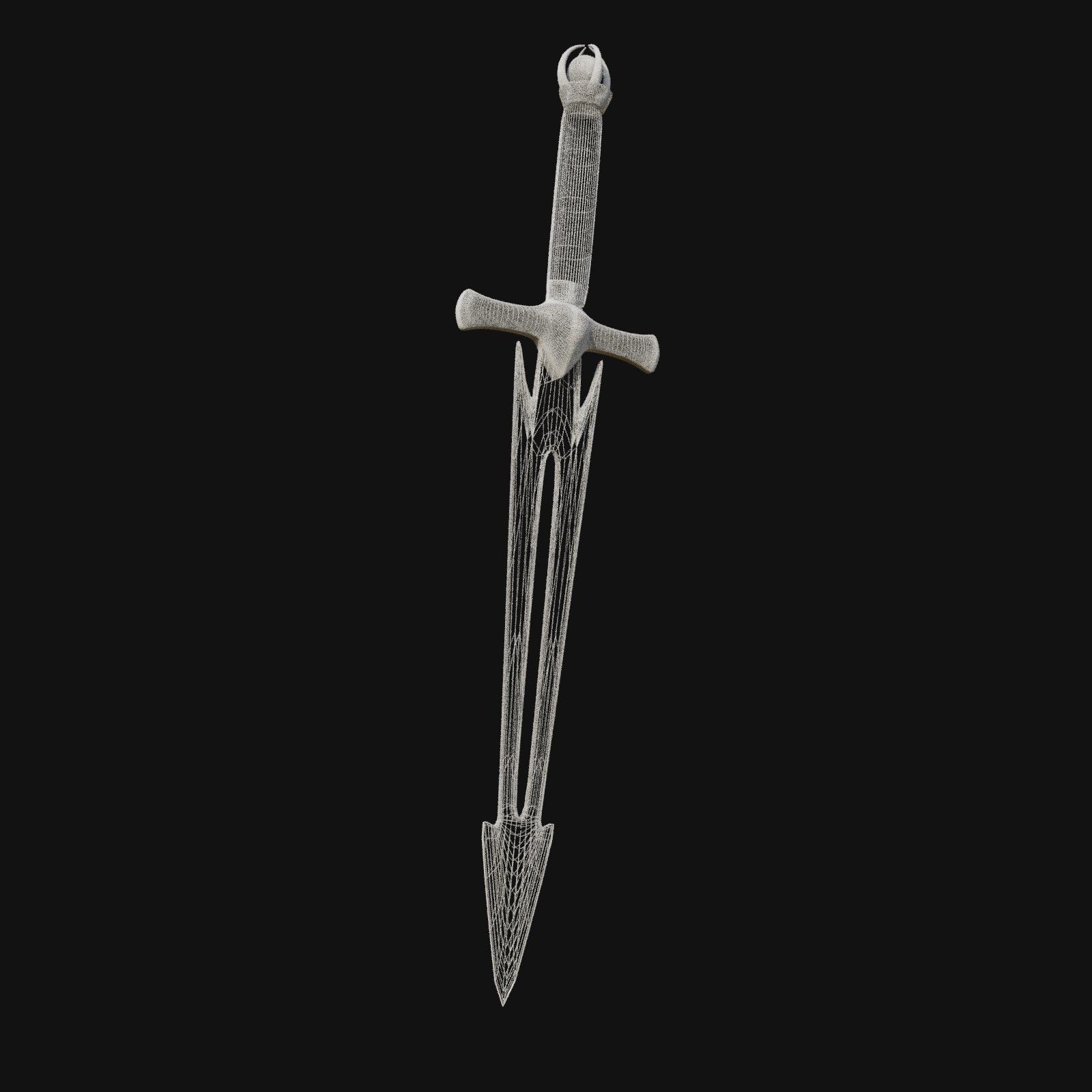 Phantom Paragon Ethereal 3D Model Sword for Digital Avatars 3D model_3