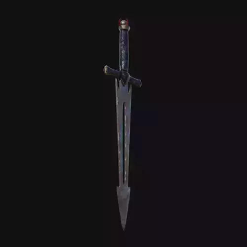 Phantom Paragon Ethereal 3D Model Sword for Digital Avatars
