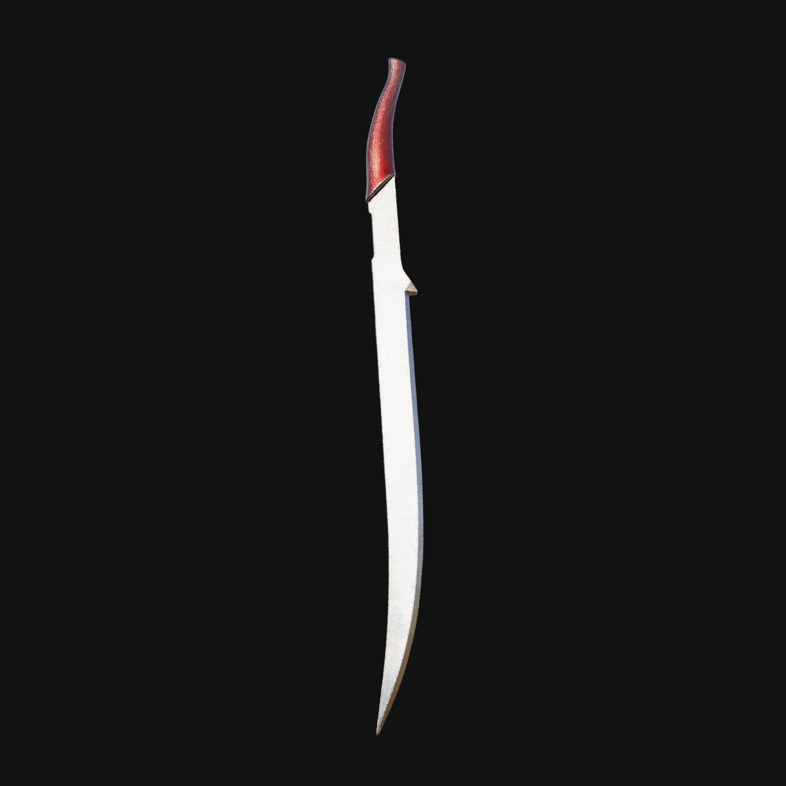 Spectral Scourge Haunting 3D Model Sword for Digital Revenants 3D model_2