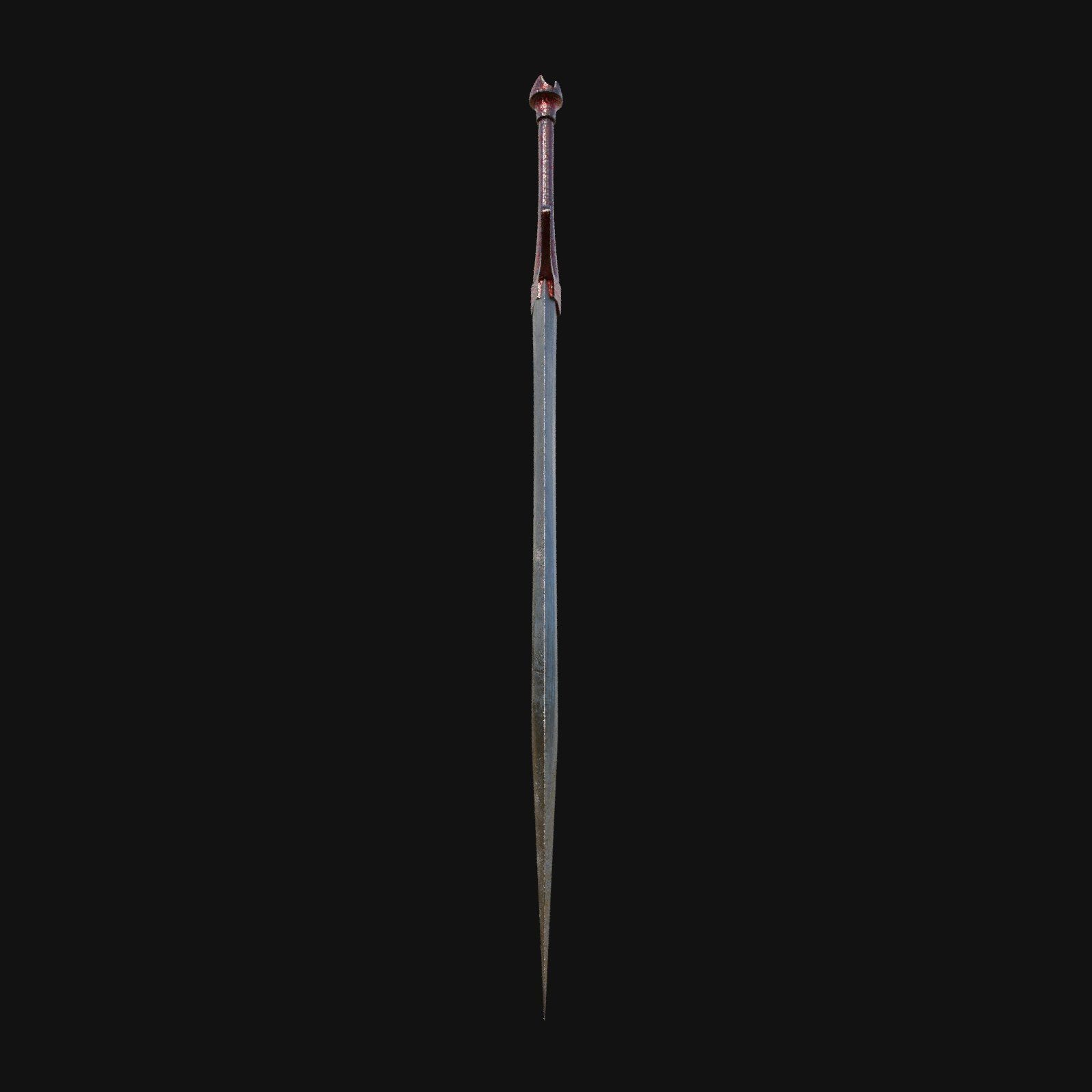 Cosmic Sovereign Majestic 3D Model Sword of Virtual Authority 3D model_8