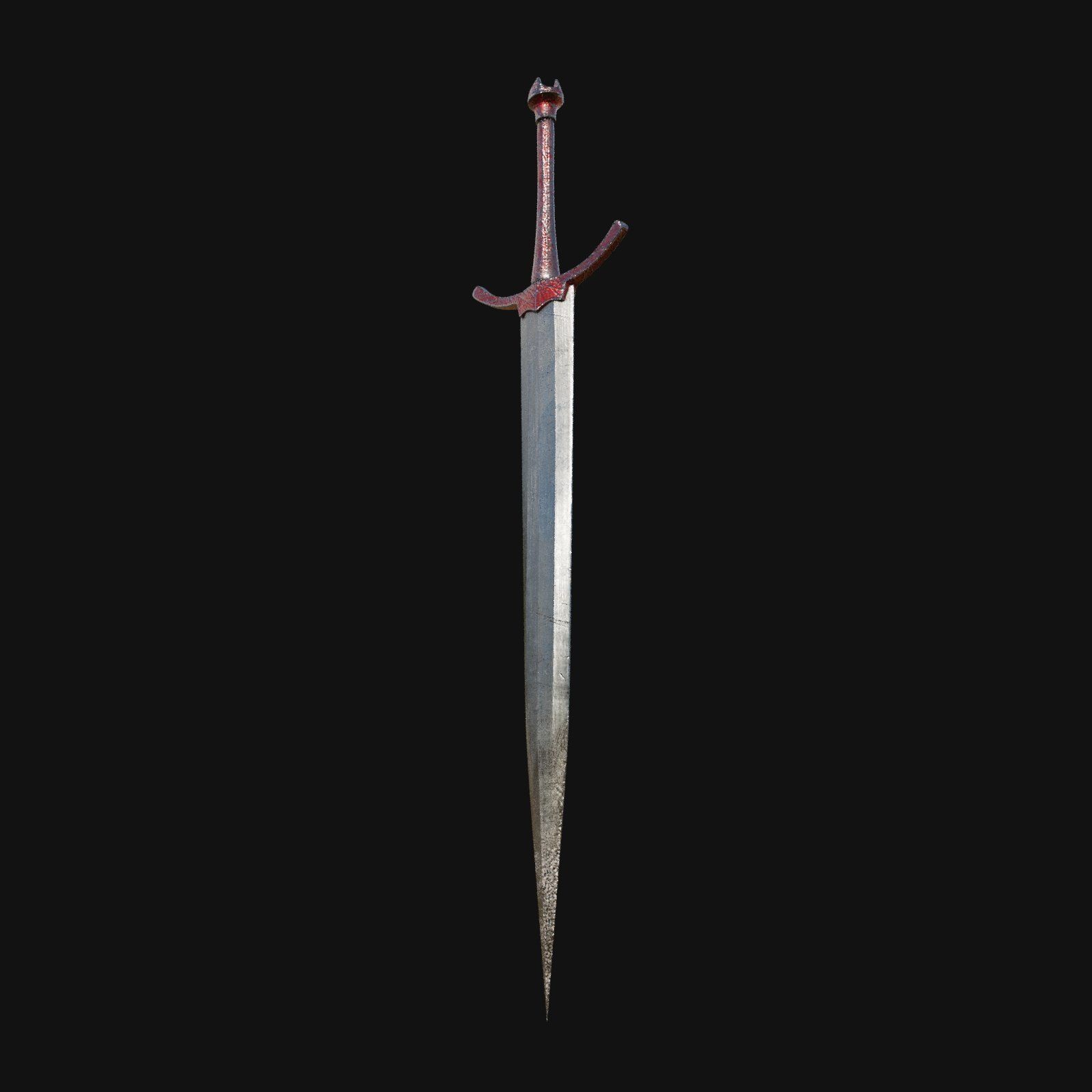 Cosmic Sovereign Majestic 3D Model Sword of Virtual Authority 3D model_3