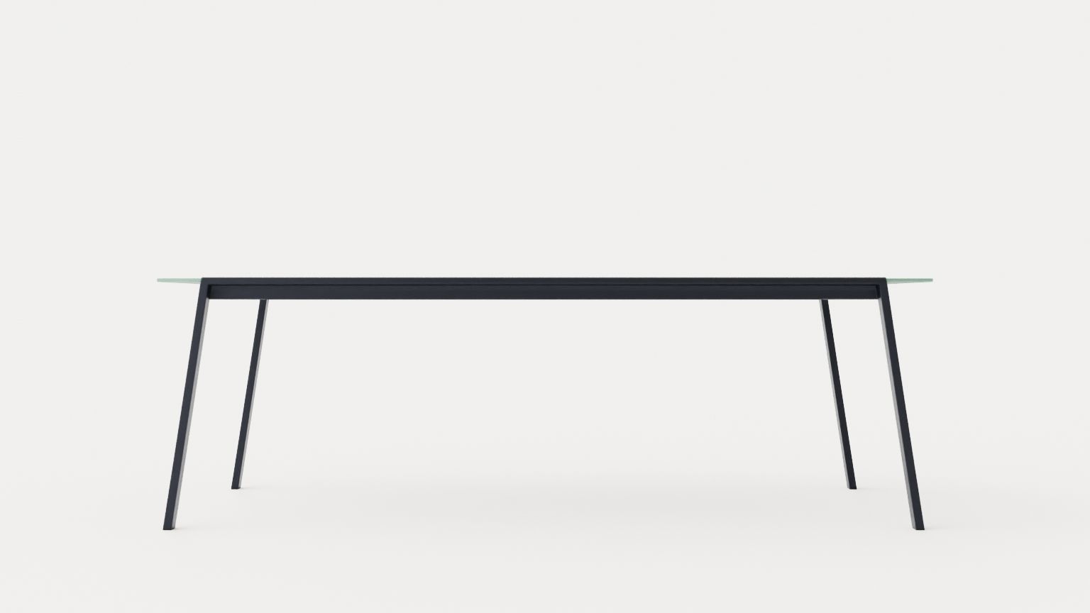 Lyra Dining Table Low-poly 3D model_4