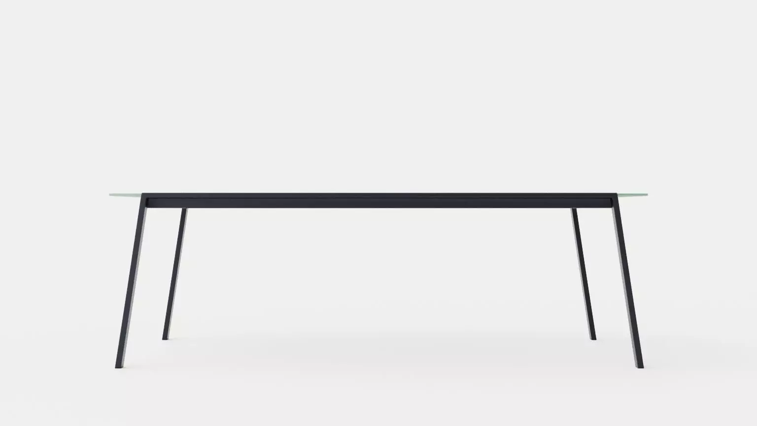 Lyra Dining Table Low-poly 3D model_0