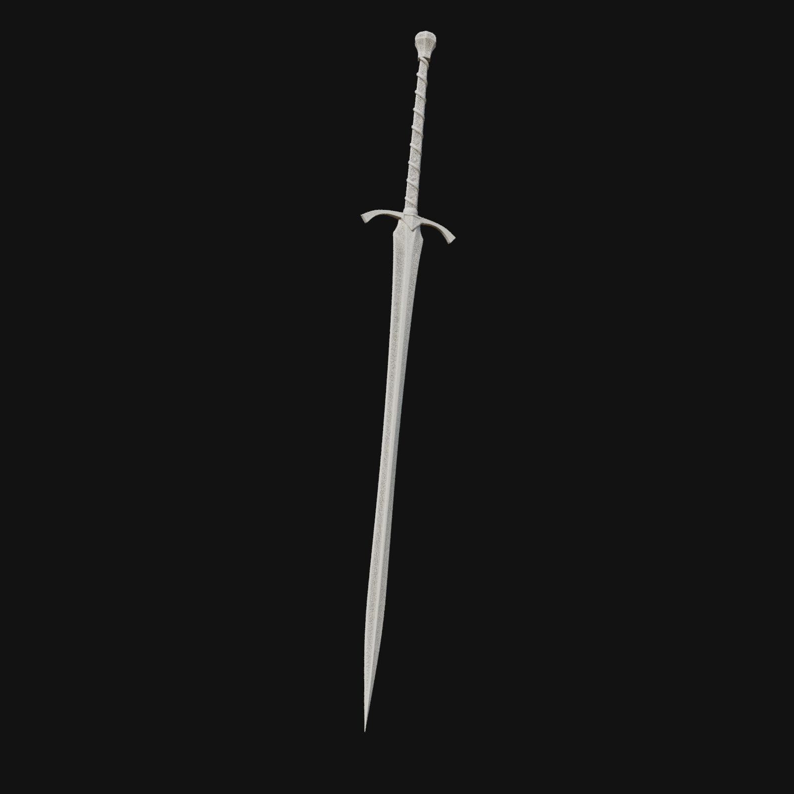 Celestial Guardian Radiant 3D Model Sword of Cosmic Might 3D model_4